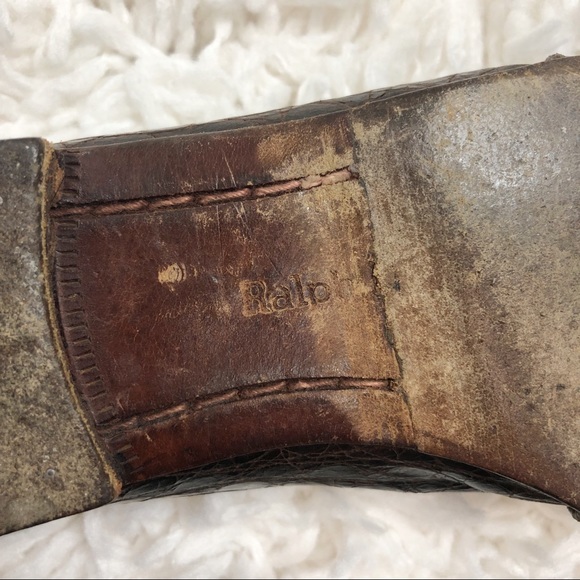 Ralph Lauren Vintage Crocodile Leather Loafers - Picture 5 of 8